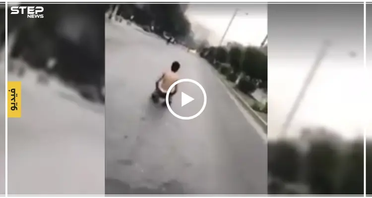 وسط إطلاق النار شاب عراقي يتحدى الشرطة ويسجد بصدر عارٍ (فيديو): أخبار