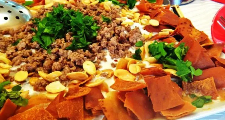 فتة المكدوس السورية بنوعيها.. مكونات وتحضير: أخبار