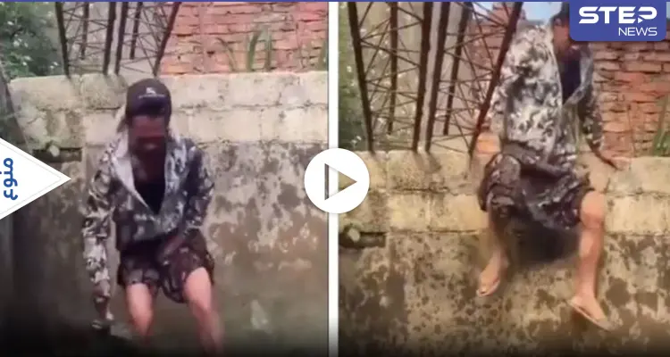 بالفيديو|| آسيوي ينزل في بركة مليئة بالتماسيح.. ويحاول الإمساك بهم: أخبار