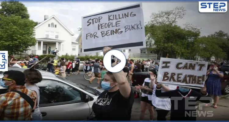 بالفيديو || تصاعد حدة الاحتجاجات بعد مقتل جورج فلويد في مدينة منيابوليس والسلطات تطلب الدعم: أخبار