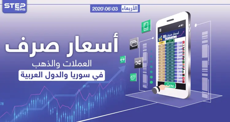 نشرة مفصلة لأسعار الذهب والعملات في سوريا والدول العربية وتركيا 03-06-2020: أخبار