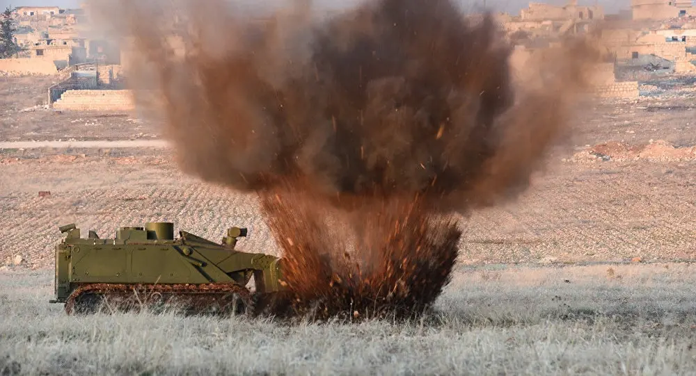 ضمن نطاق تحويل سوريا لحقل تجارب.. روسيا تجرب آلية عسكرية حديثة: وكالة سبوتنيك