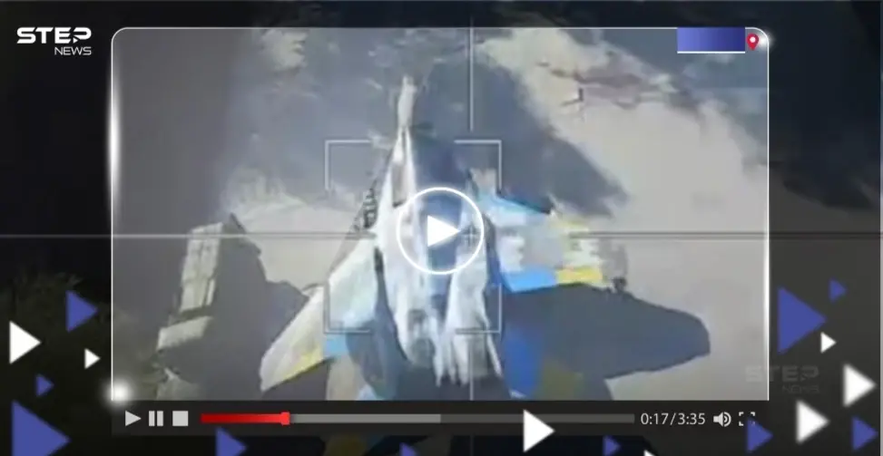 فيديو "غير مسبوق".. شاهد ماذا فعلت مسيرة انتحارية روسية بمقاتلة أوكرانية: مسيرة لانسيت