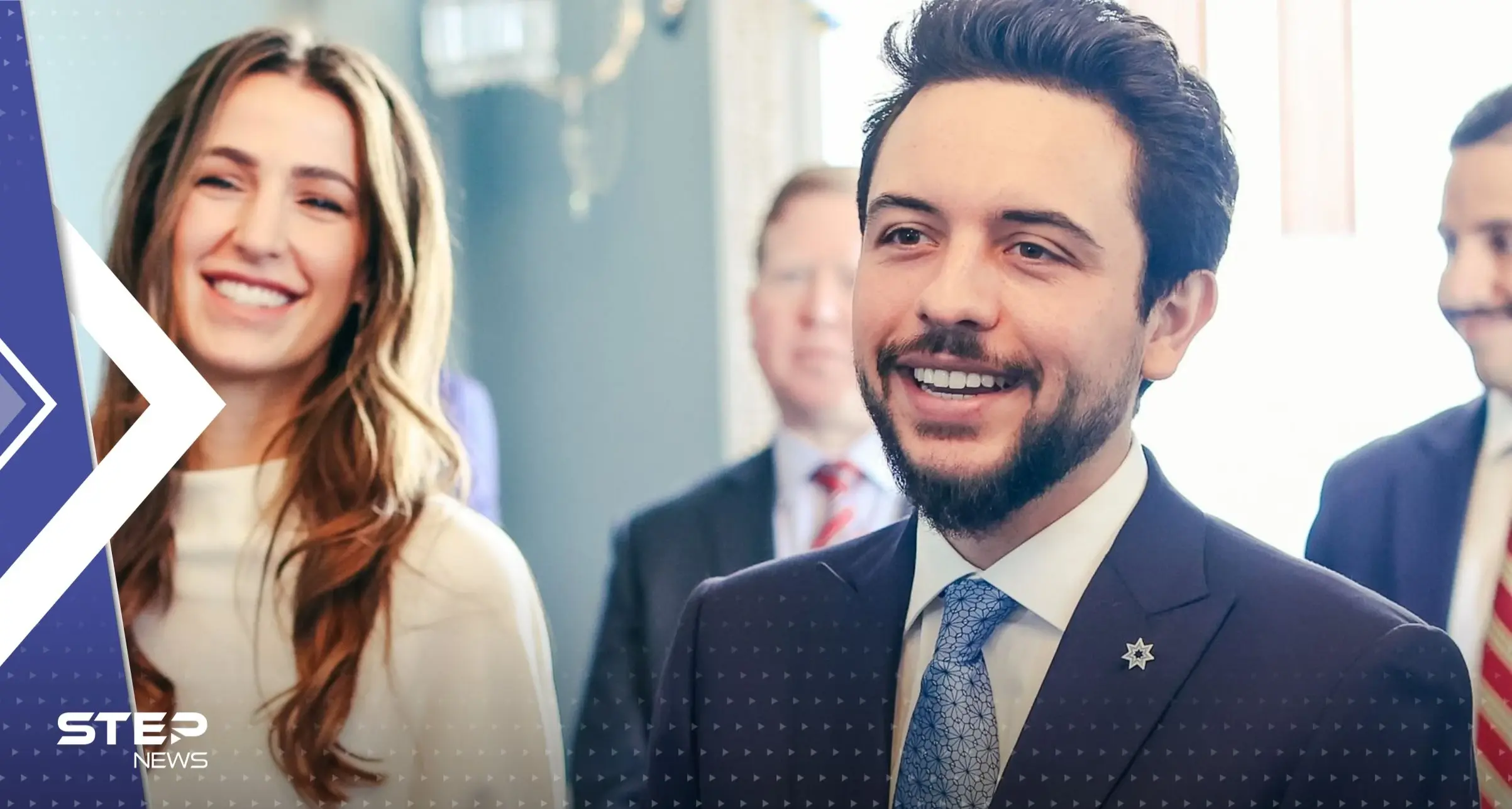 شاهد|| ولي عهد الأردن يجري لقاءات سياسية بواشنطن بحضور الأميرة رجوة: ولي عهد الأردن