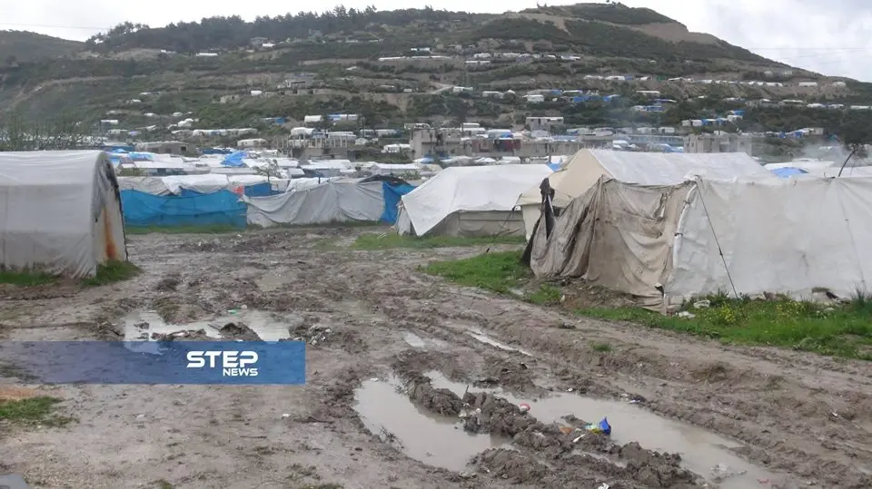 صور لمخيمات النزوح في ريف اللاذقية: اللاذقية