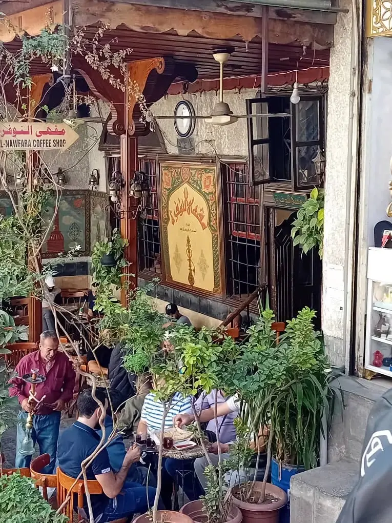 سوريا دمشق مقهى قديم - عدسة الجمهور - وكالة ستيب نيوز