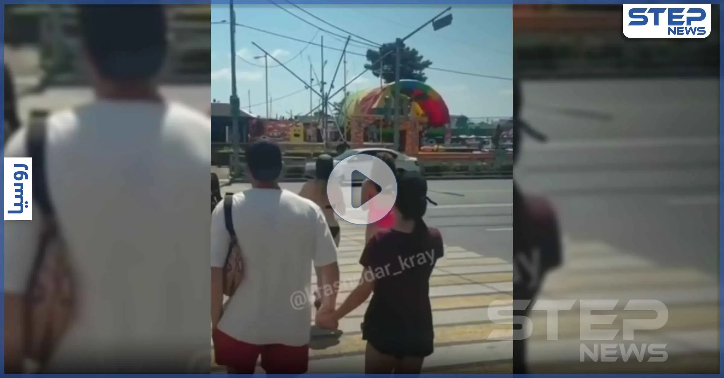 بالفيديو|| فتاتين بلباس السباحة "البكيني" وسط شوارع سوتشي ومطالبة بمنع هذه المظاهر "الفاضحة": سوتشي