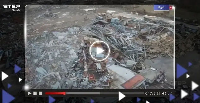 بعدما اجتاحها إعصار مدمر.. بايدن يعلن حالة الطوارئ في ولاية ميسيسيبي: اعصار في أمريكا