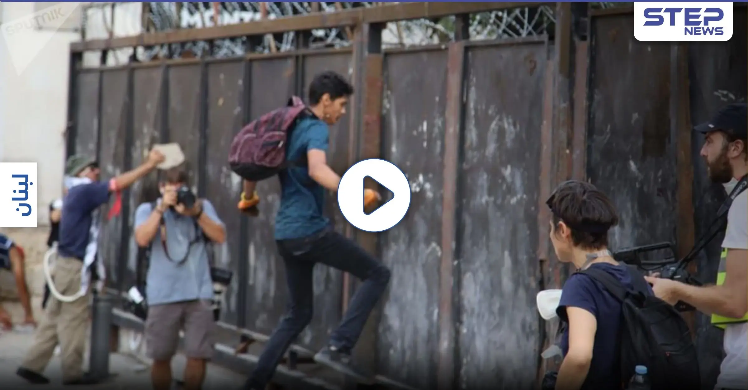 لبنان.. المتظاهرون إلى الشوارع مجددًا وأبواب مجلس النواب تتهاوى (فيديو): شاهد بالفيديو