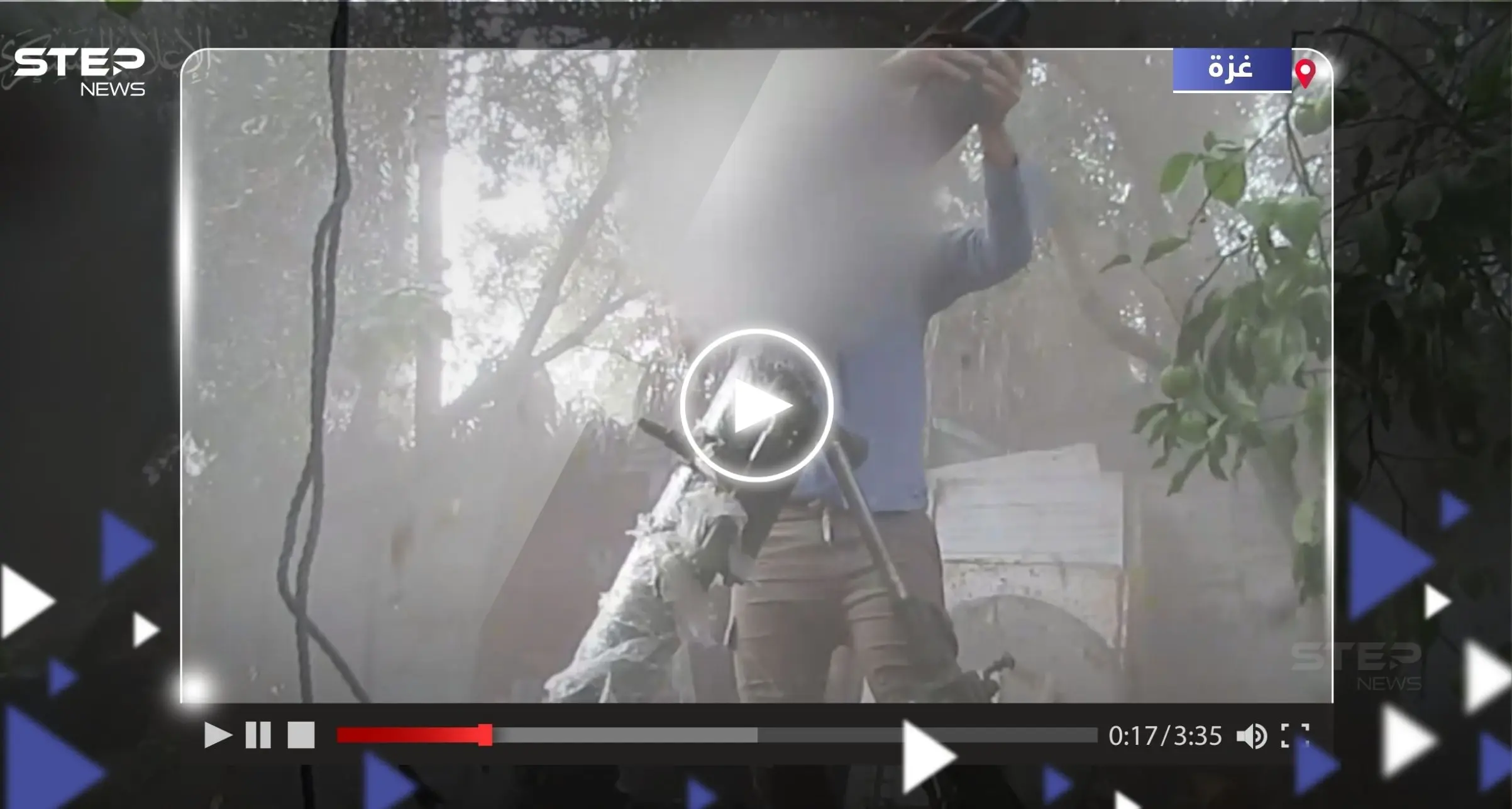 بـ قذائف الهاون.. القسام تبث مشاهد من استهدافها آليات الجيش الإسرائيلي المتوغلة في غزة: القسام