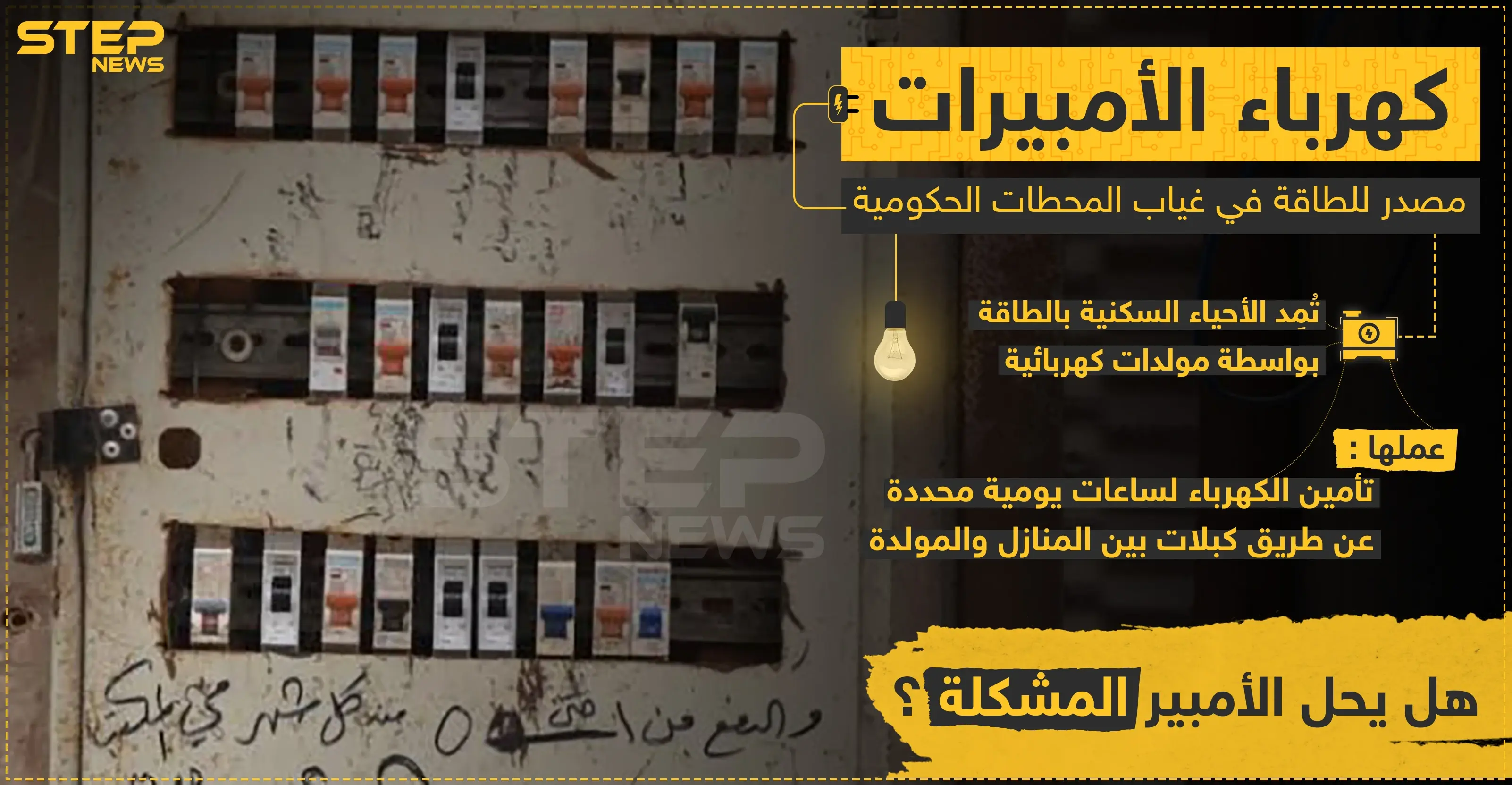 ماذا تعرف عن الأمبيرات وهل هي حلٌ لمشاكل انقطاع الكهرباء , شاركنا برأيك: خبر وصورة