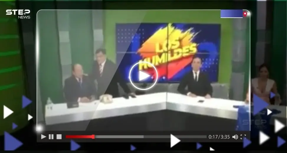 بالفيديو|| زلزال الإكوادور.. لحظات "مرعبة" من داخل استوديو خلال بثٍّ مباشر: زلزال قوي