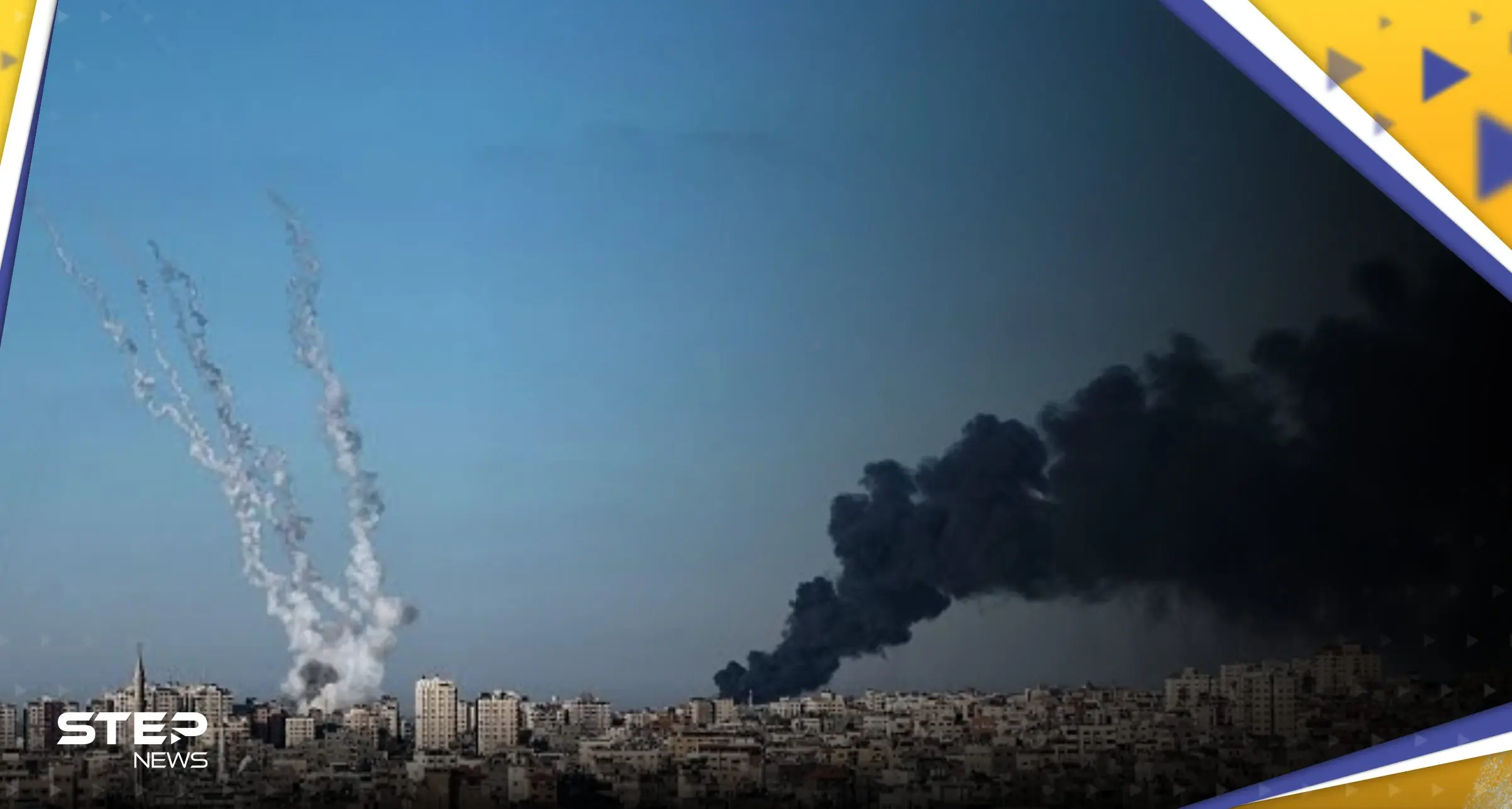 تبادل إطلاق صواريخ بين الجيش الإسرائيلي والفصائل الفلسطينية في غزة (فيديو): إطلاق صورايخ