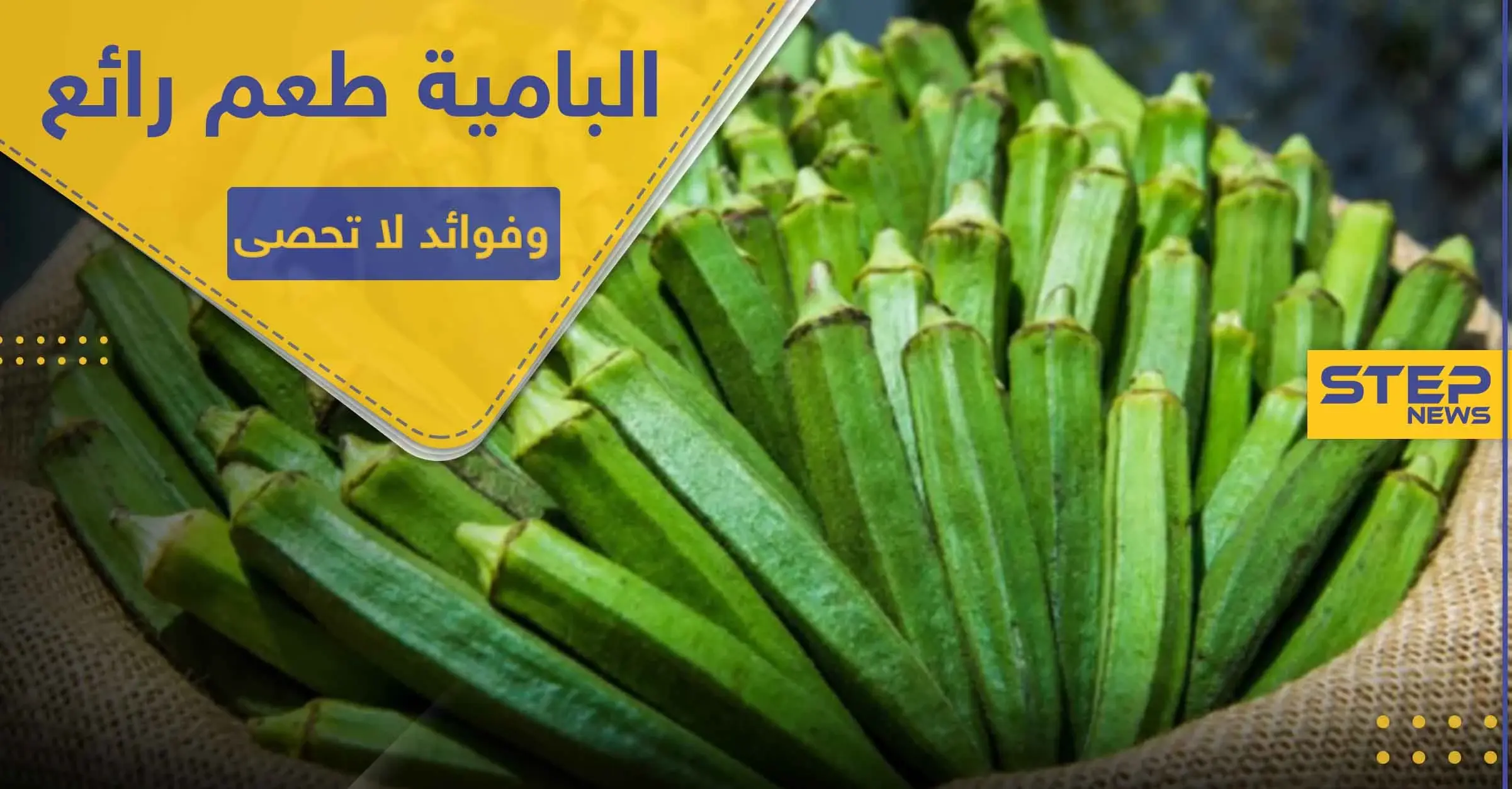 غير مذاقها الرائع.. هناك 10 فوائد للبامية أهمها تنظيف الرئتين وضبط السكر..: فيتامين "C"