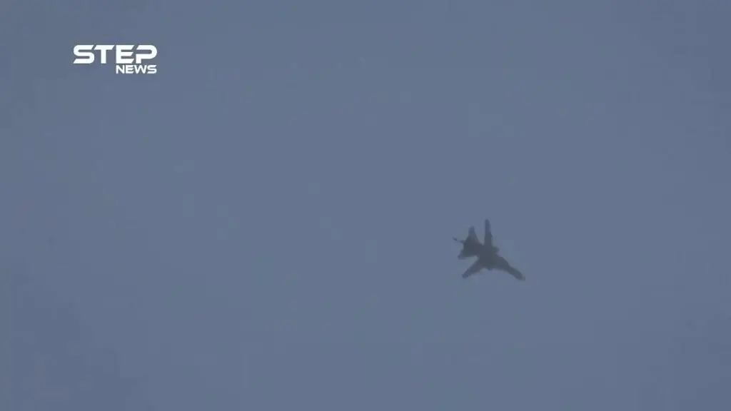 عدسة ستيب ترصد تحليقاً مكثفاً للطيران الحربي الروسي والنظامي في سماء ريف حماة الشمالي الغربي .: حماة