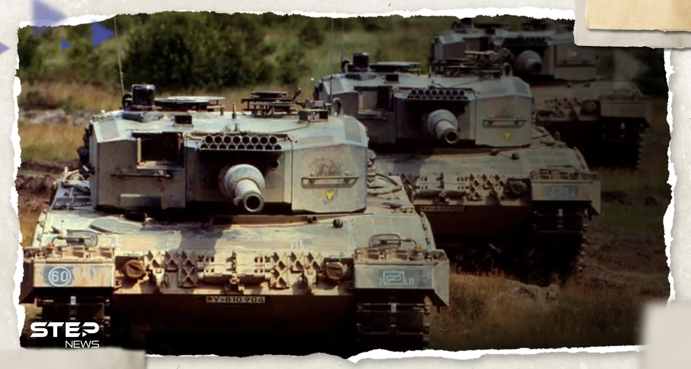 لأول مرة.. دبابات ليوبارد 1 الألمانية تصل ساحة المعركة بأوكرانيا: دبابة ألمانية
