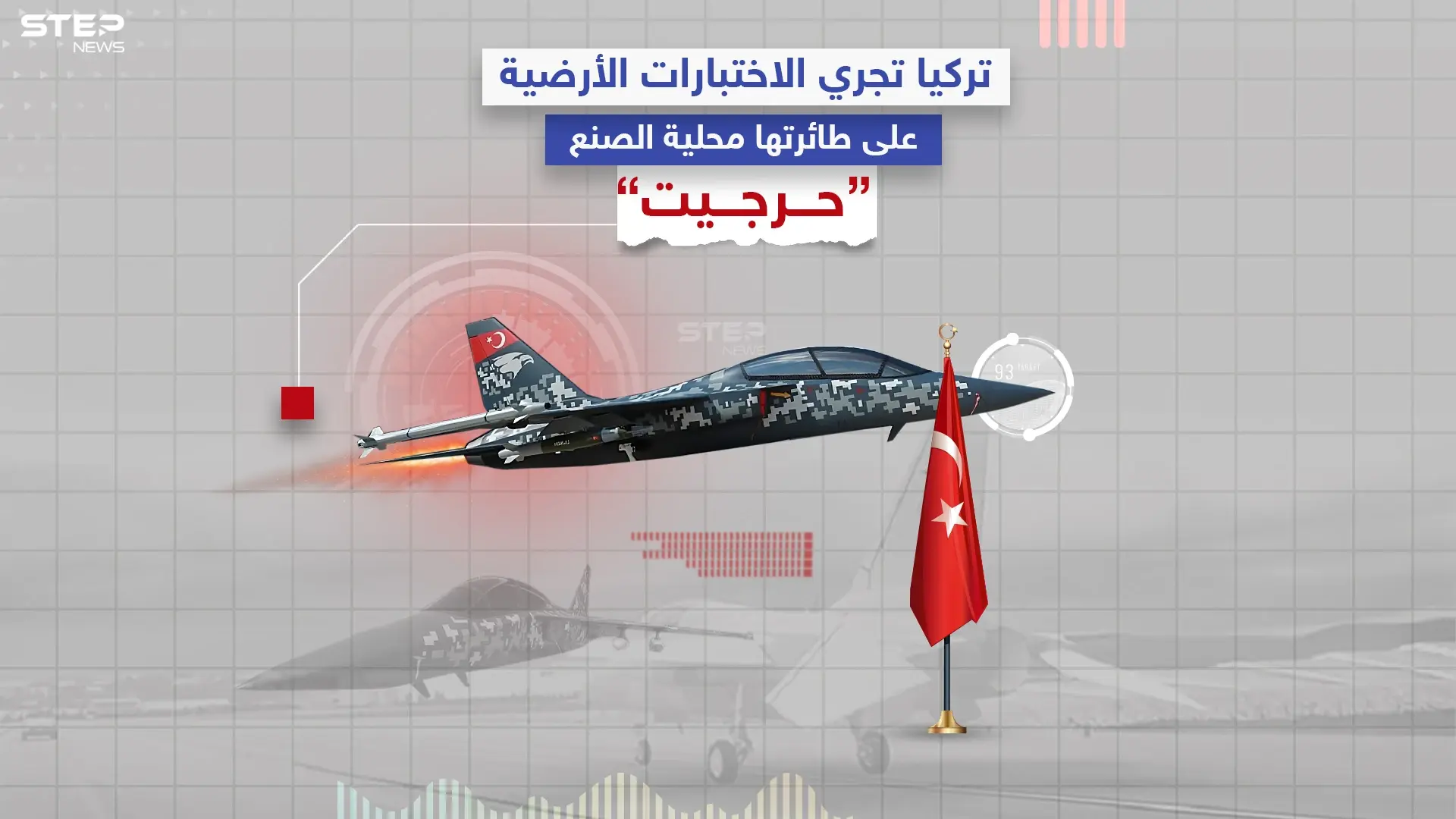 مؤسسة الصناعات الدفاعية التركية تعلن عن بدء الاختبارات الأرضية لطائرة "حرجيت" المحلية الصنع.. تعرف عليها: مؤسسة الصناعات الدفاعية التركية