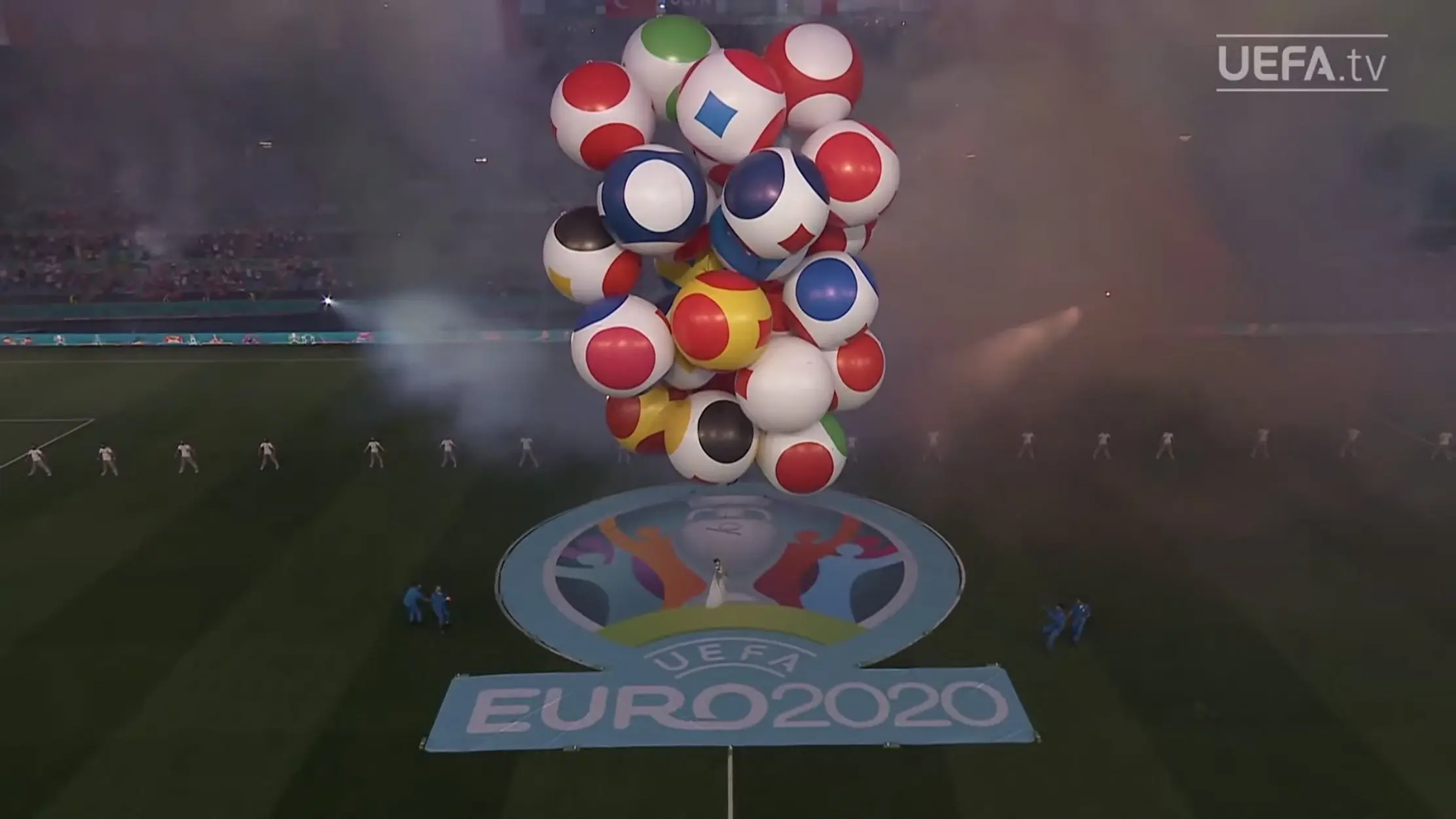 انطلاق بطولة أمم أوروبا EURO2021 والافتتاحية بين تركيا وإيطاليا (فيديو): بطولة أمم أوروبا