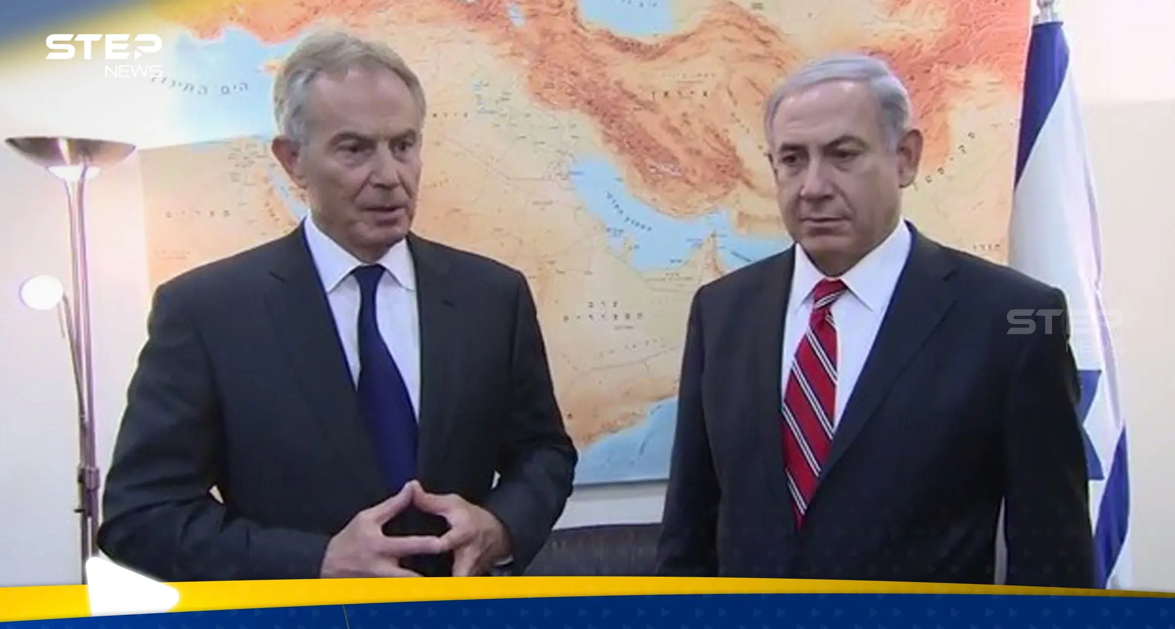 نتنياهو وتوني بلير