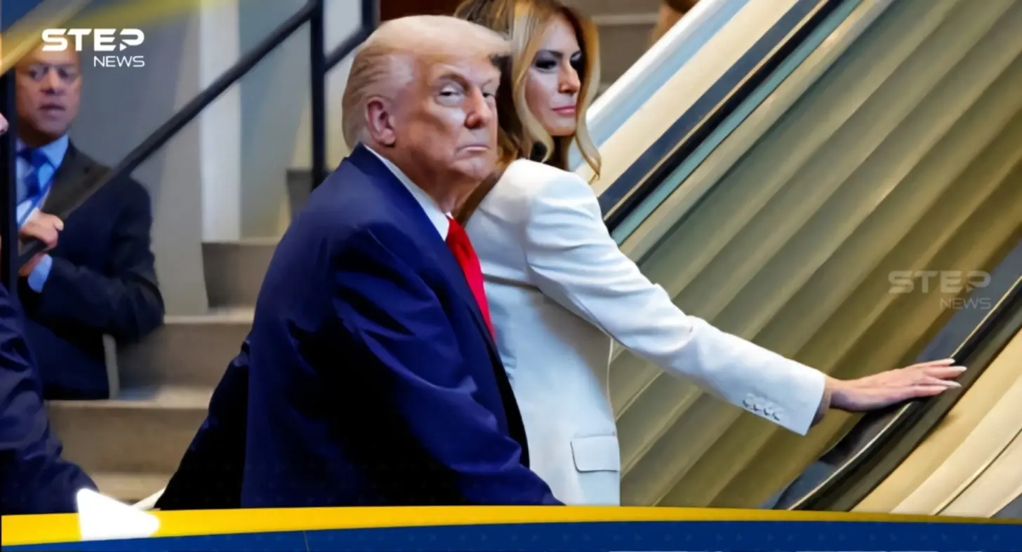 الأمم المتحدة تحل لغز توقف السلم المتحرك أثناء صعود ترامب وتكشف الفاعل: الرئيس الأمريكي