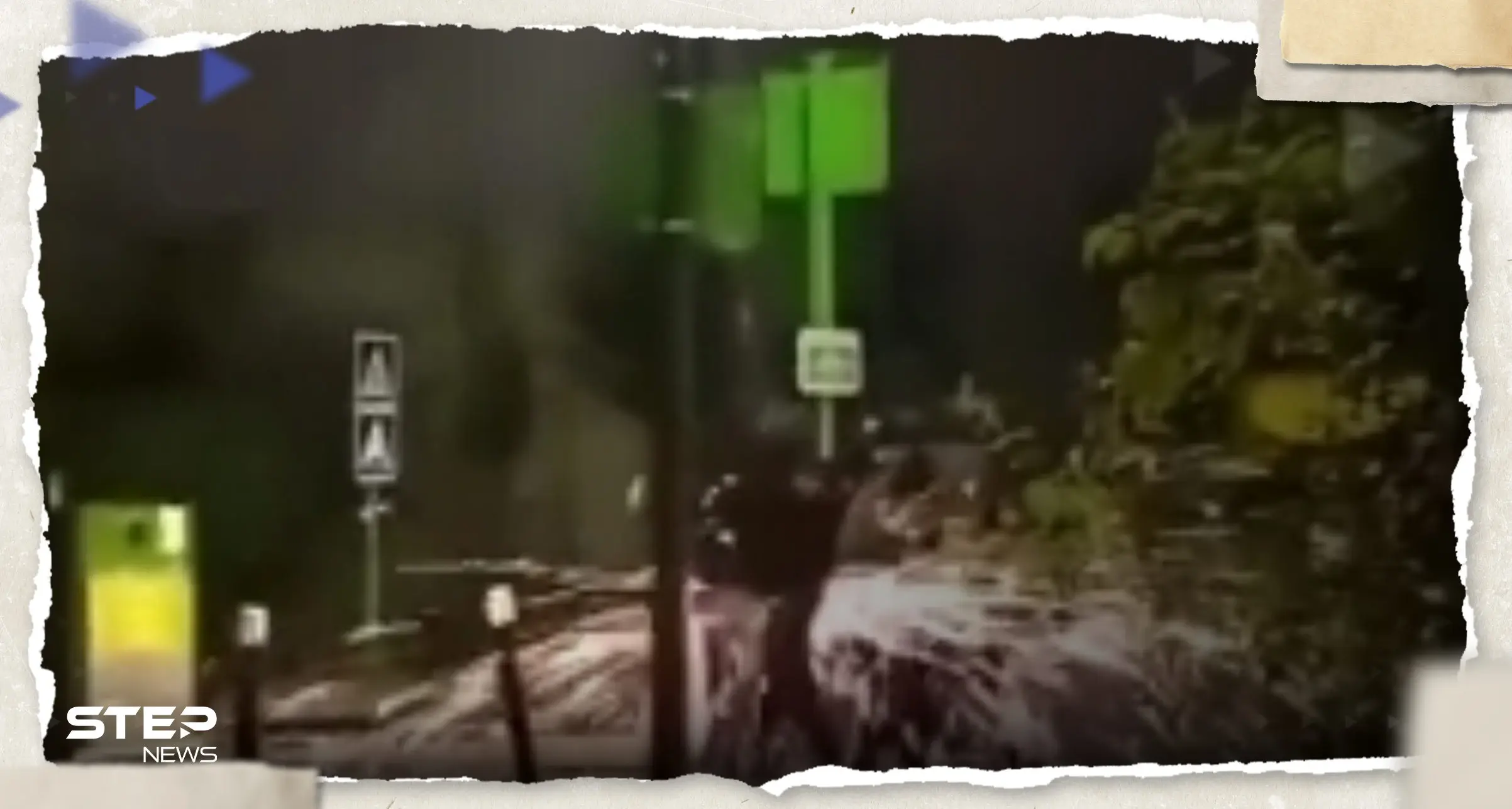 بالفيديو|| نهاية "مأساوية" لرجل فرنسي حاول كسر عامود كهرباء خلال الاحتجاجات: احتجاجات فرنسا