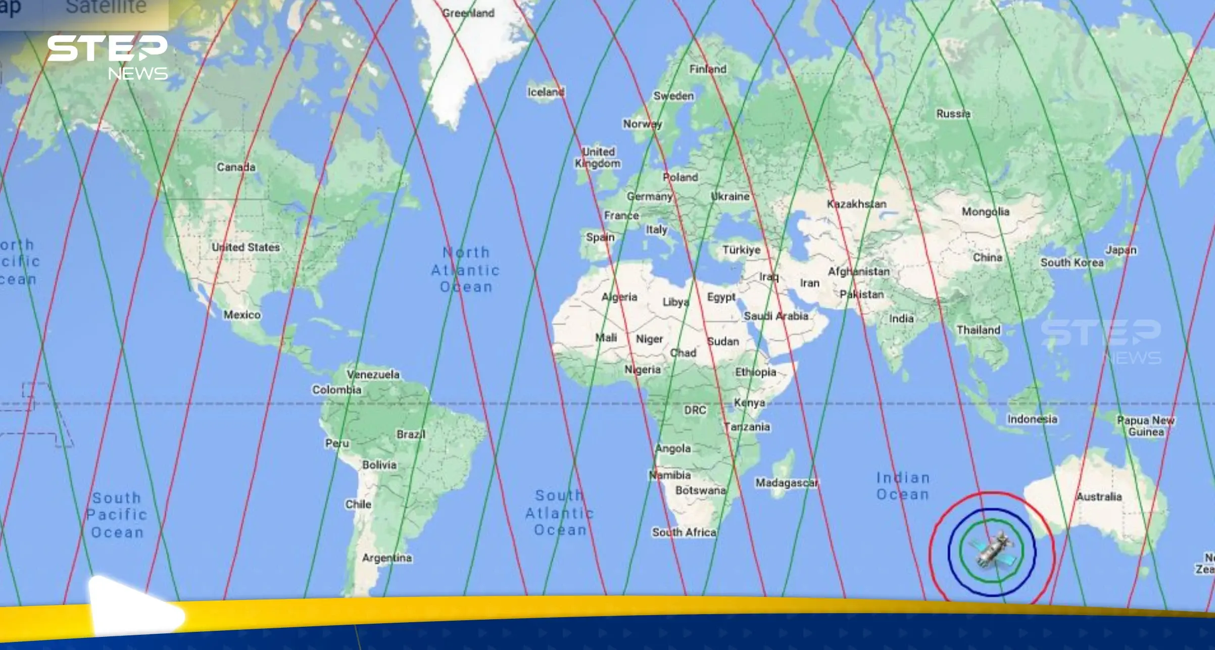 قمر صناعي خارج عن السيطرة يسقط على الأرض خلال ساعات.. هل يشكل تهديداً؟: اخبار 24 ساعة