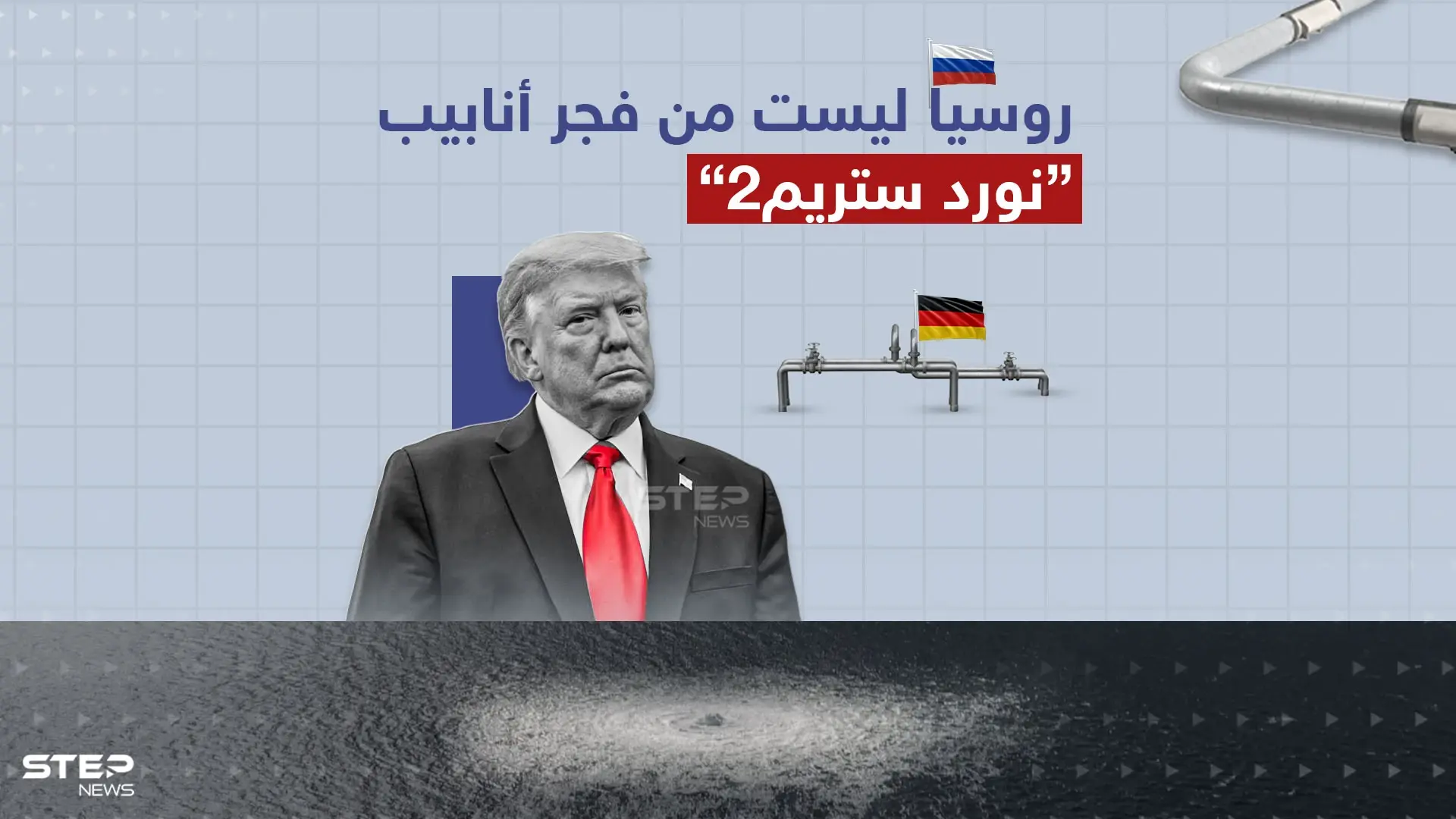 لا أريد أن أضع بلدنا في مأزق.. ترامب يتهرب من سؤال حول تفجير خط أنابيب الغاز"نورد ستريم": إنفوغرافيك