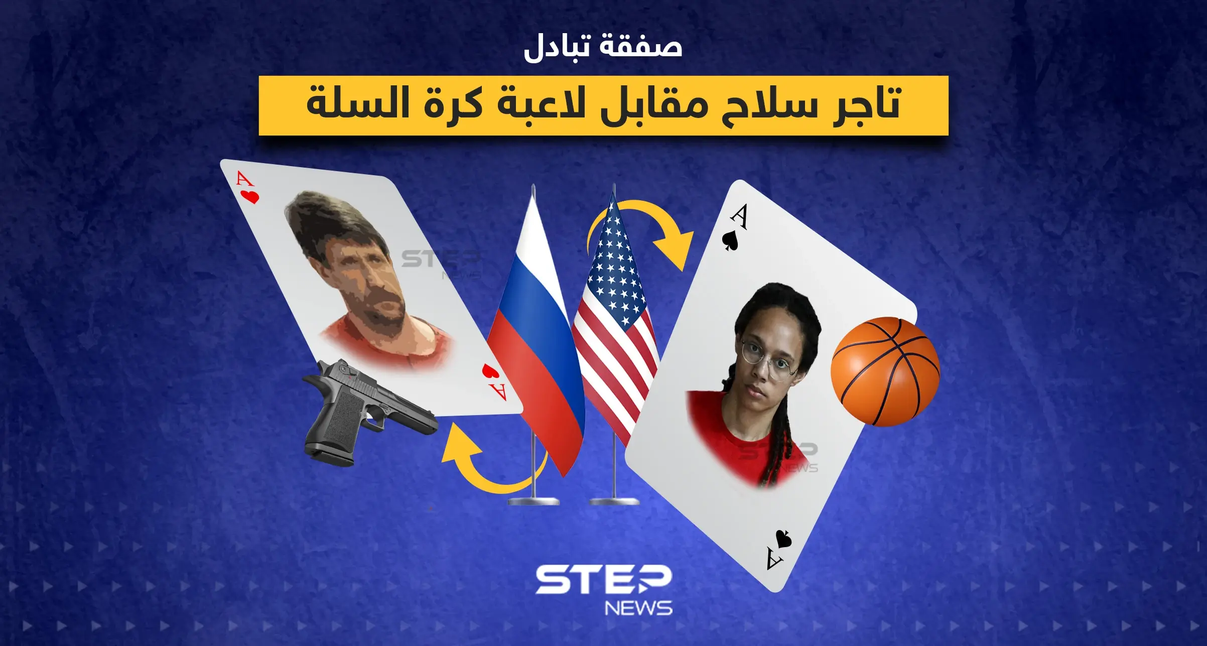 إطلاق سراح لاعبة كرة السلة الأميركية المحتجزة في روسيا بريتني جرينر مقابل فيكتور بوت تاجر الأسلحة الروسي: فيكتور بوت