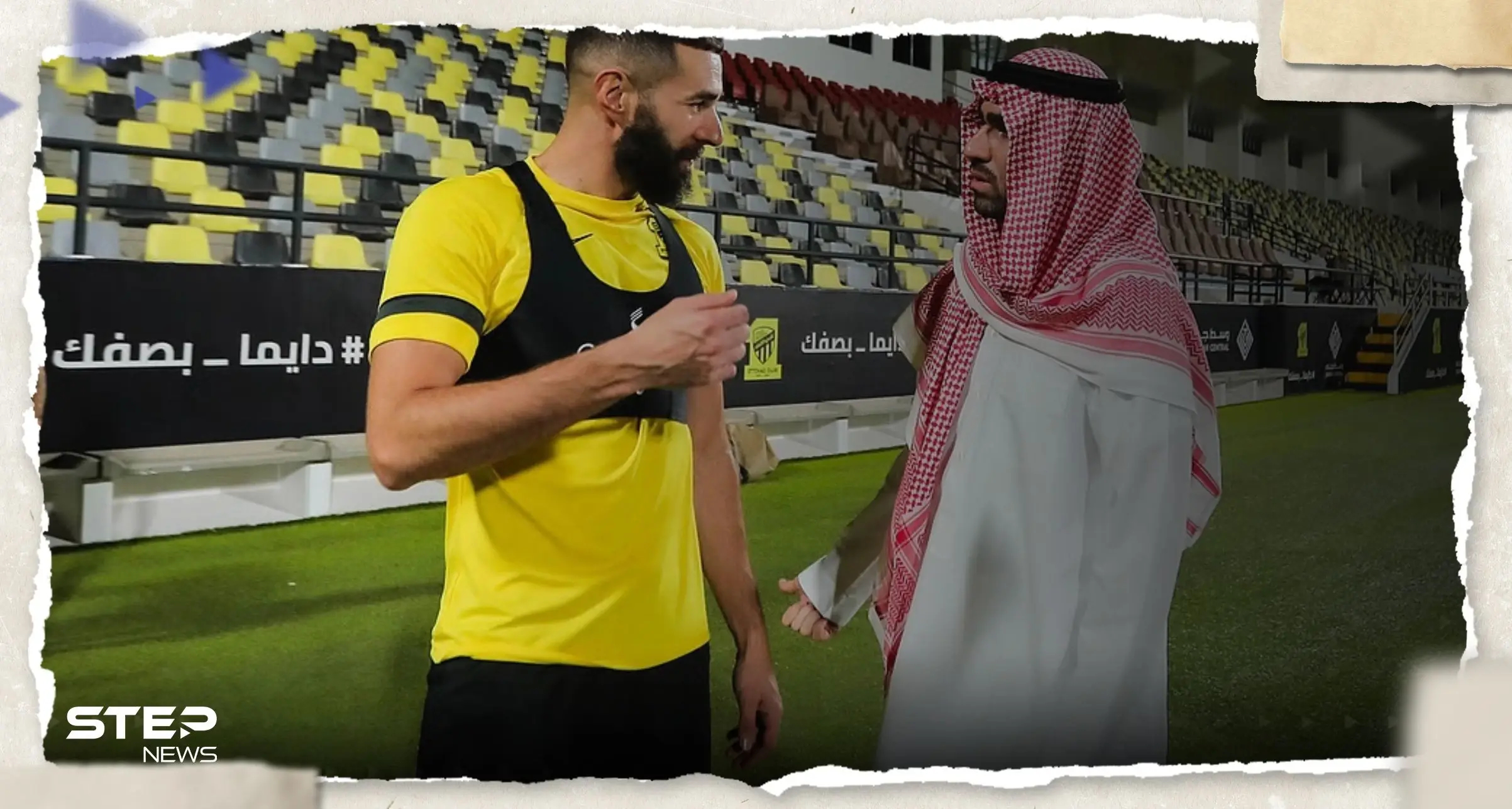 كريم بنزيما يرد على أنباء رحيله عن الدوري السعودي (فيديو): بنزيما