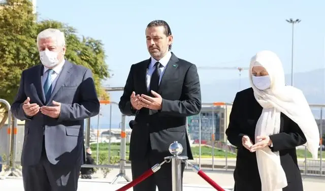 سعد الحريري يزور ضريح والده رفيق الحريري في الذكرى الـ 16 على اغتياله (صور): رفيق الحريري