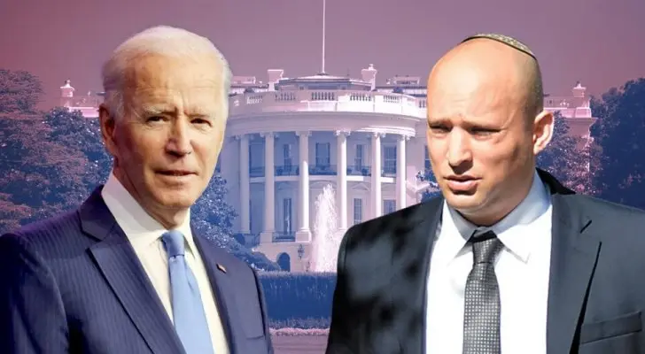 رئيس الوزراء الإسرائيلي سيعرض خطة جديدة على بايدن أعدت خلال أشهر في تل أبيب: بينيت وبايدن