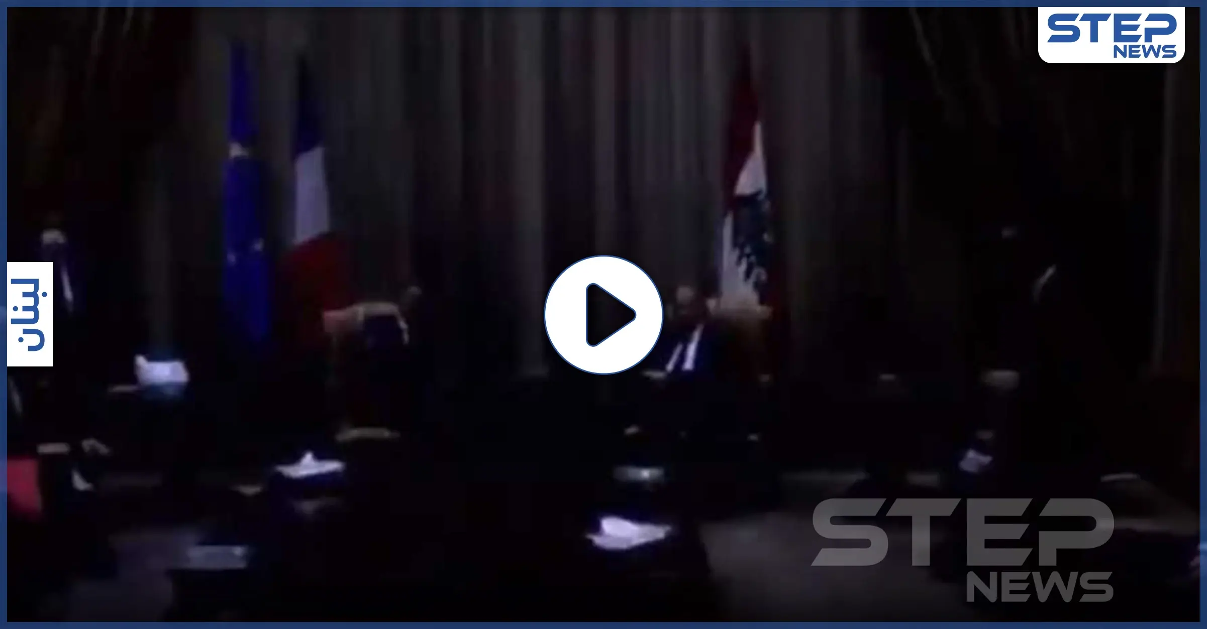 بالفيديو|| موقف محرج أثناء استقبال ماكرون بقصر الرئاسة في بيروت.. وامرأة لبنانية تنصحه بصوتٍ عالٍ: الفساد