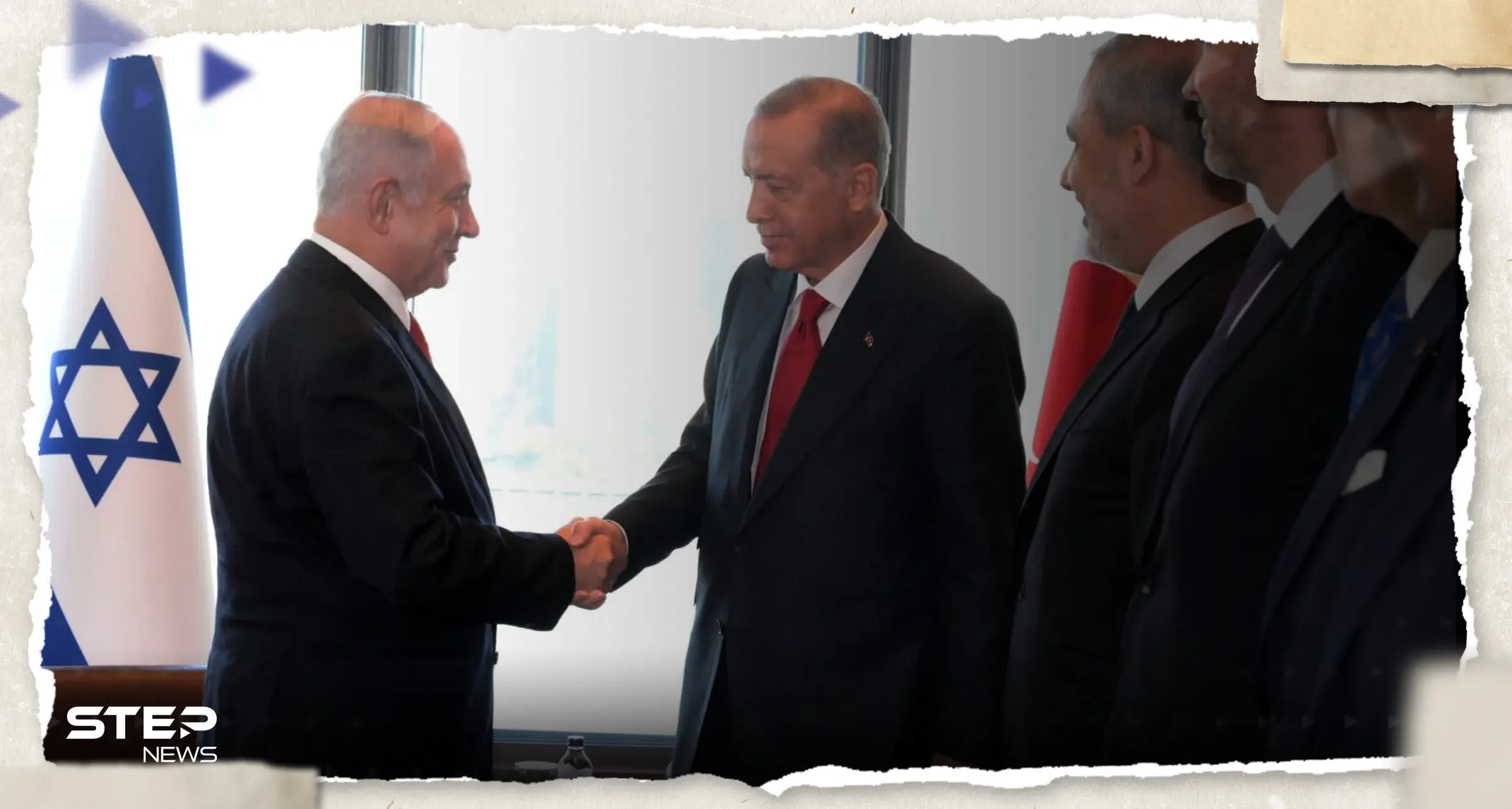 أردوغان يلتقي نتنياهو لأول مرّة ويتفقان على ملف يخص السعودية: أردوغان