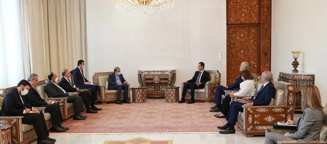 بشار الأسد يستقبل مسؤولاً إيرانياً رفيع المستوى في دمشق.. إليك تفاصيل الاجتماع: الخامنئي