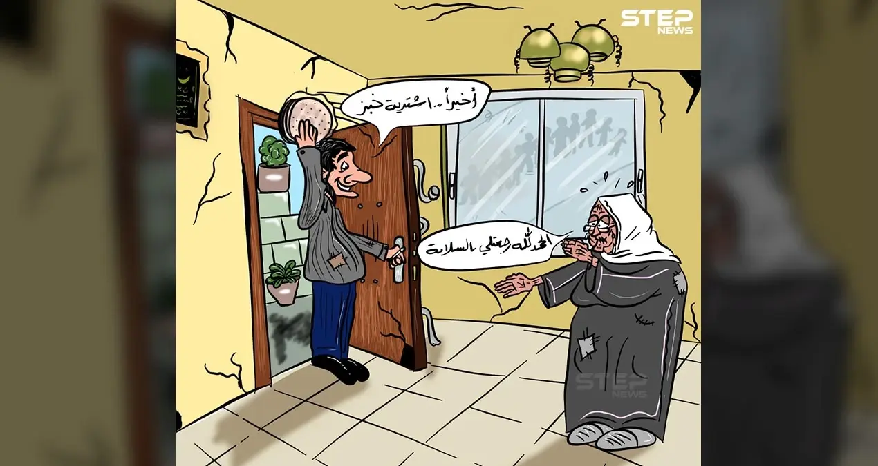 رحلة الوصول إلى ربطة الخبز الهم الأكبر للمواطن السوري: خبز وصورة سوريا