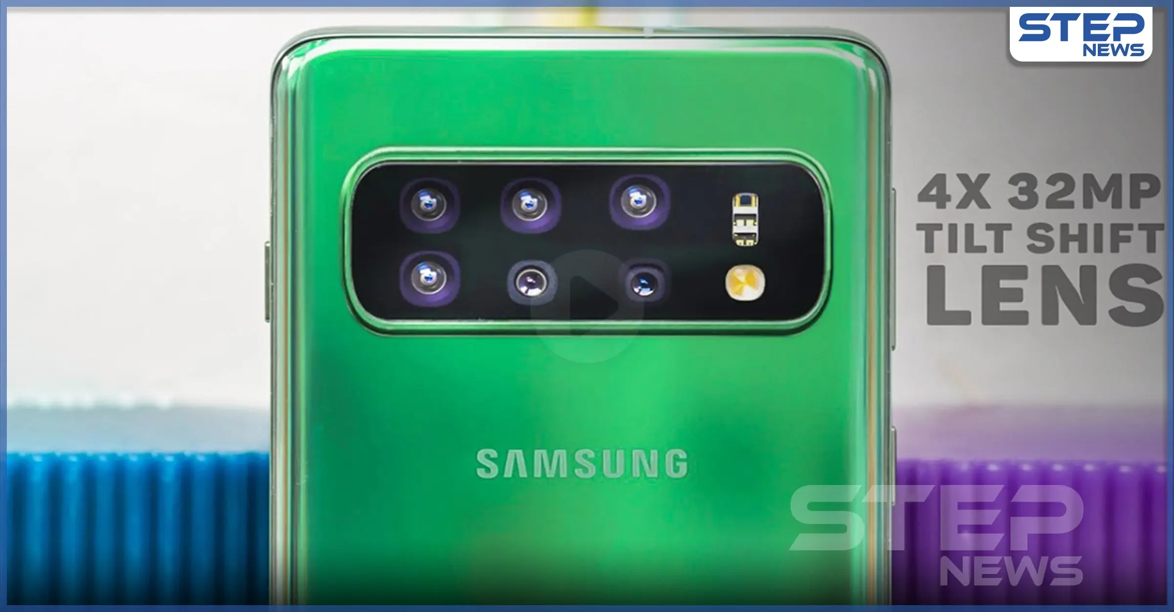 بالفيديو|| سامسونغ تطور هاتفاً بــ 6 كاميرات متحركة.. وبمواصفاتٍ احترافية: براءة اختراع