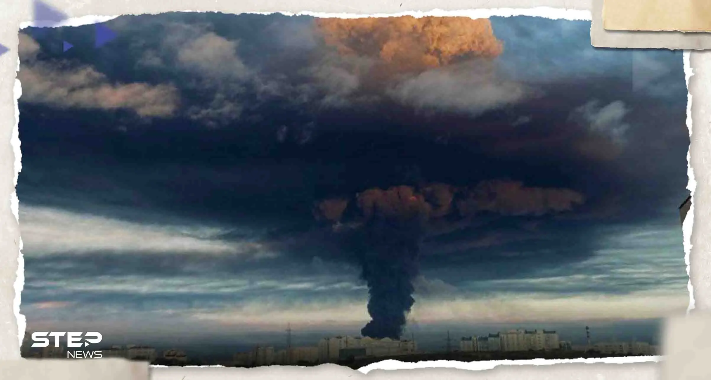 شاهد|| انفجار هائل لخزان وقود في شبه جزيرة القرم.. وحديث عن هجوم بطائرة مسيرة: خاركوف ودونيتسك وزابوريجيا