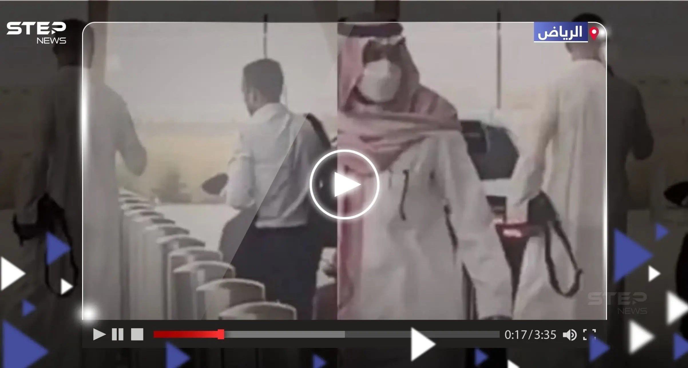 بالفيديو|| كريستيانو رونالدو يتجول في الرياض بالزي السعودي: النصر