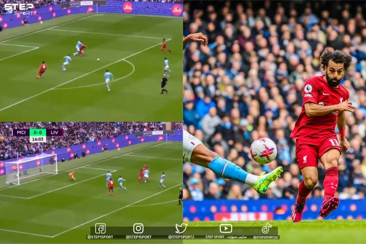 محمد صلاح يهز شباك المان سيتي ويحقق رقم تاريخي جديد مع ليفربول: عالم الرياضة
