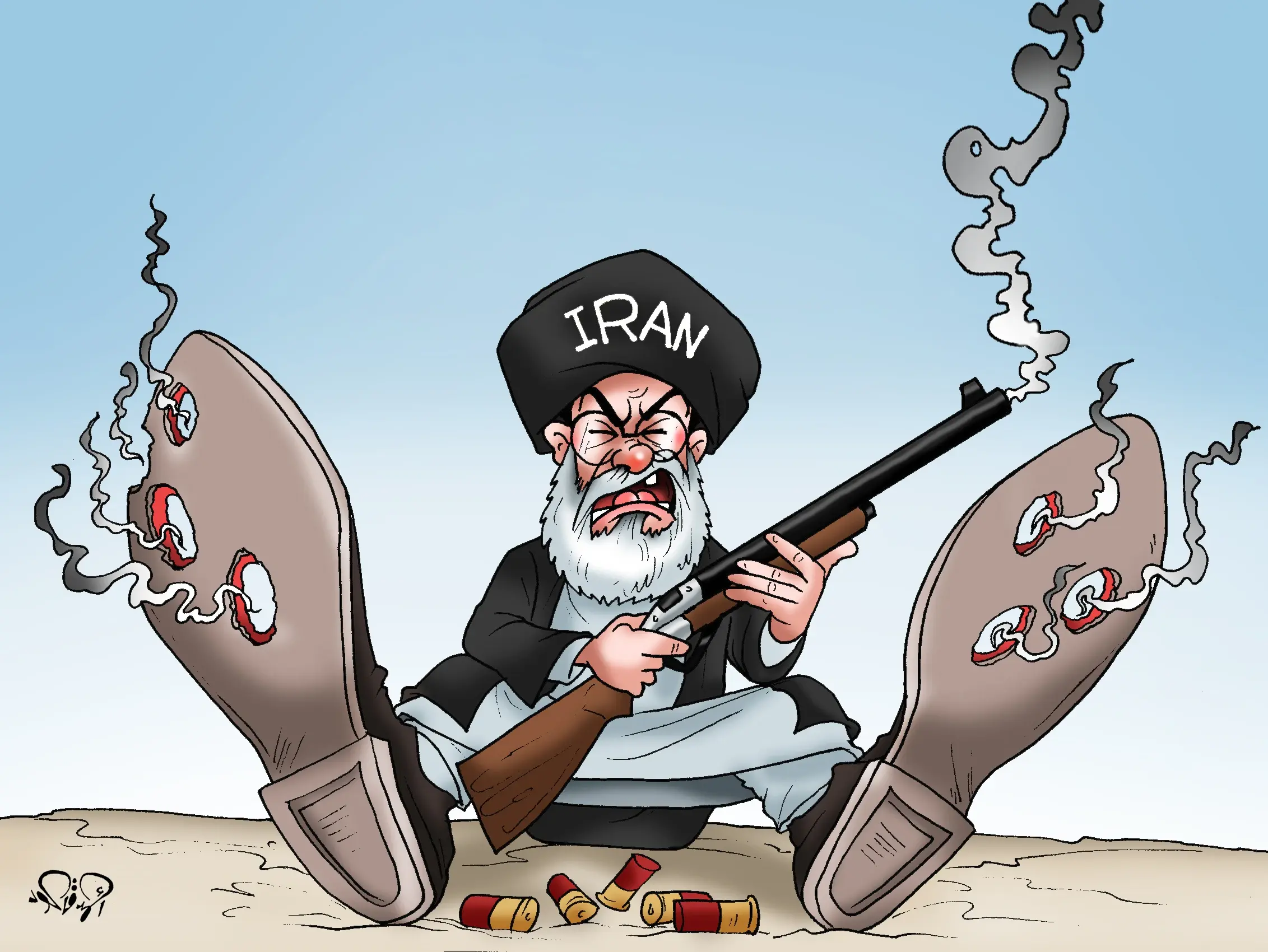 كاريكاتير || إيران: إيران