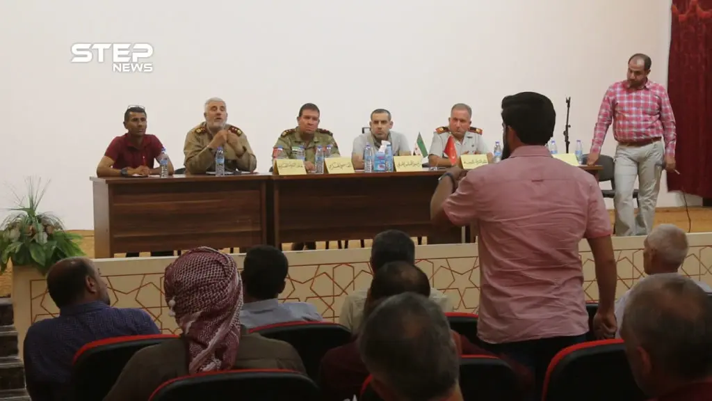 بعد تردي الأوضاع الأمنية اجتماع لوجهاء وفعاليات مع رؤساء مؤسسات في المدينة الباب بريف حلب: تفجيرات