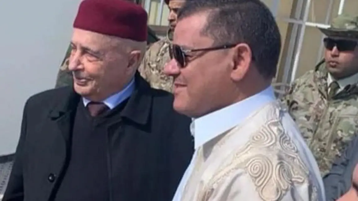 اجتماع مغلق وهام بين رئيس الحكومة الليبية عبد الحميد الدبيبة وعقيلة صالح: خبر عاجل