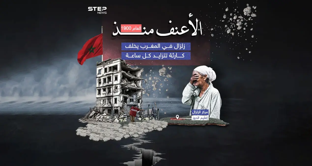 أقوى الزلازل التي شهدها المغرب يوقع عشرات الضحايا: إنفوغرافيك