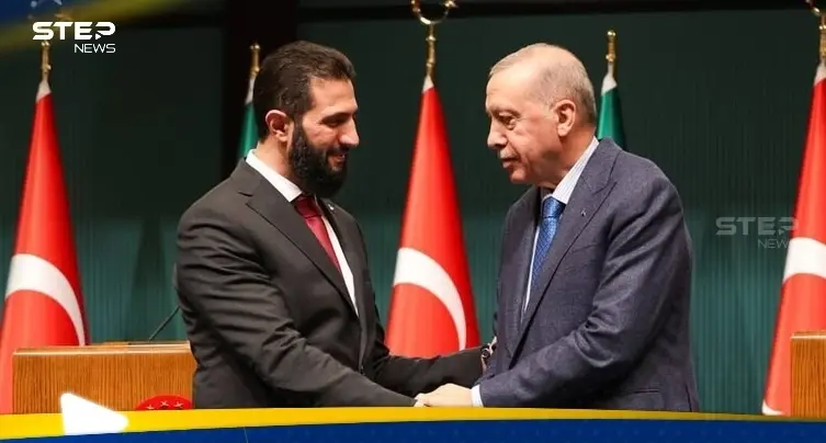 الرئاسة التركية تكشف مضمون بلاغ من أردوغان لأحمد الشرع: أردوغان