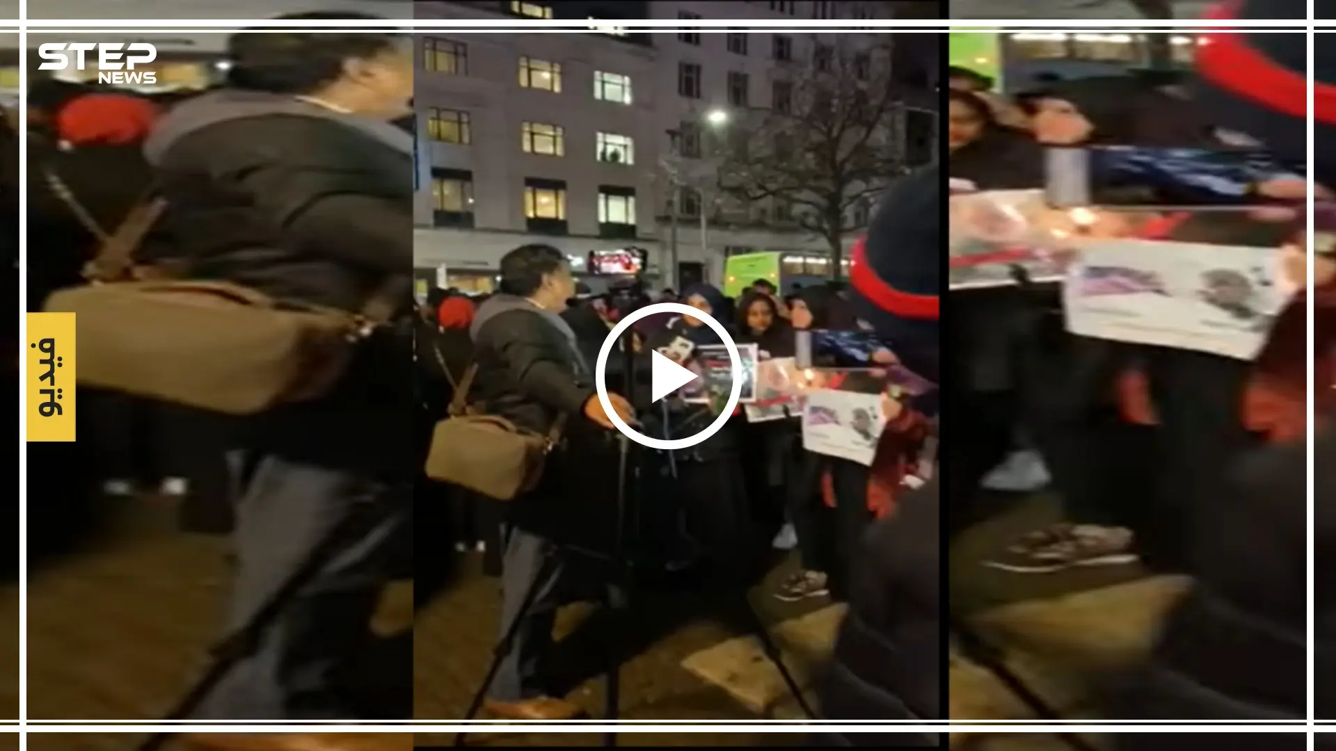 بالفيديو|| سيدة عراقية تخاطب محتجين موالين للنظام الإيراني: سليماني بجهنم.. الحقوه يا ذيول: الحشد الشعبي العراقي