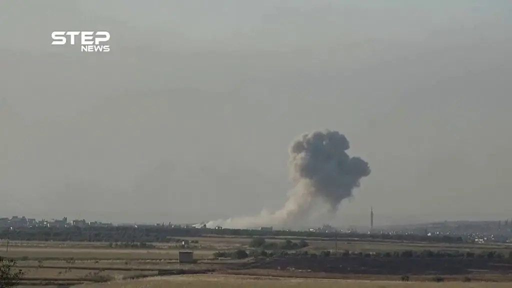 غارات جوية على مدن شمال حماة وسط تحليق مكثف لطيران الاستطلاع الروسي في سماء المنطقة: حماة