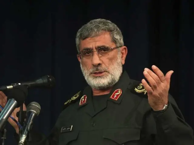 أنباء عن وصول إسماعيل قآني إلى بيروت في زيارة سرّية.. ماذا يحمل؟: إسماعيل قاآني