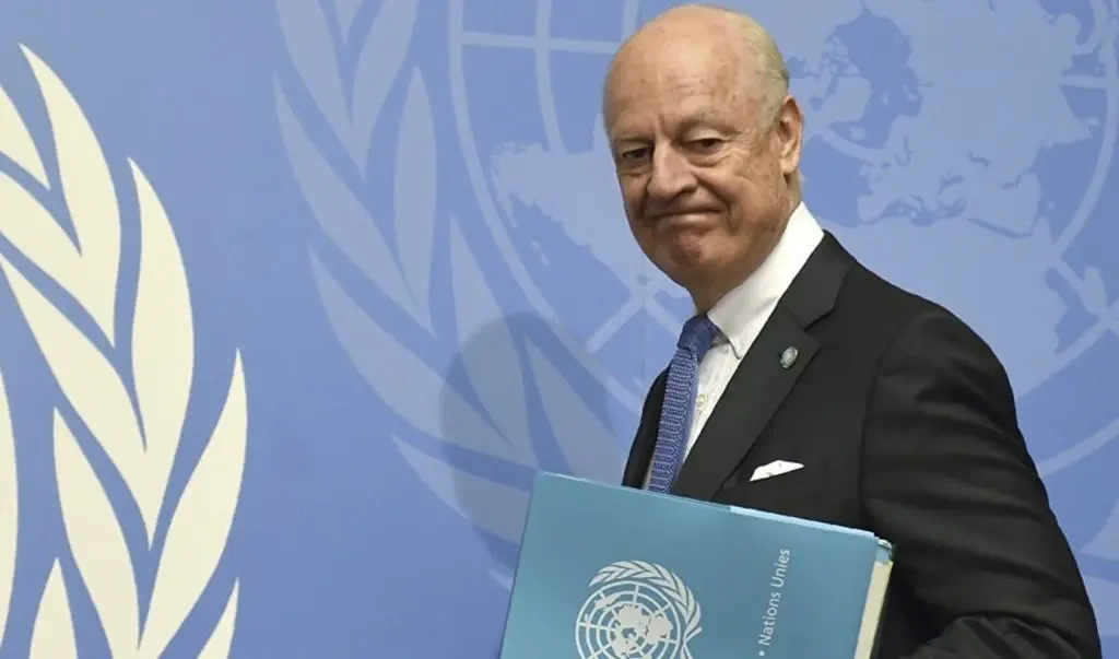 دي ميستورا يعتذر عن فشله بإنجاح عملية اللجنة الدستورية، وجيفري يُلغي اجتماعاته بشأن سوريا: دي ميستورا