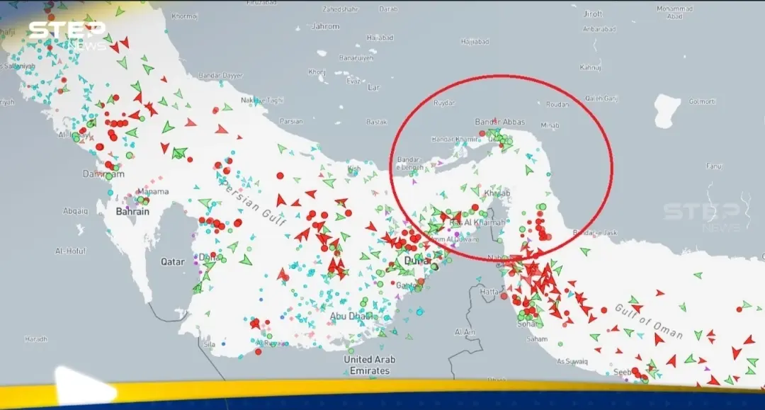 بالفيديو.. بيانات تكشف ما يحدث في مضيق هرمز بعد الحظر الإيراني: الإمارات