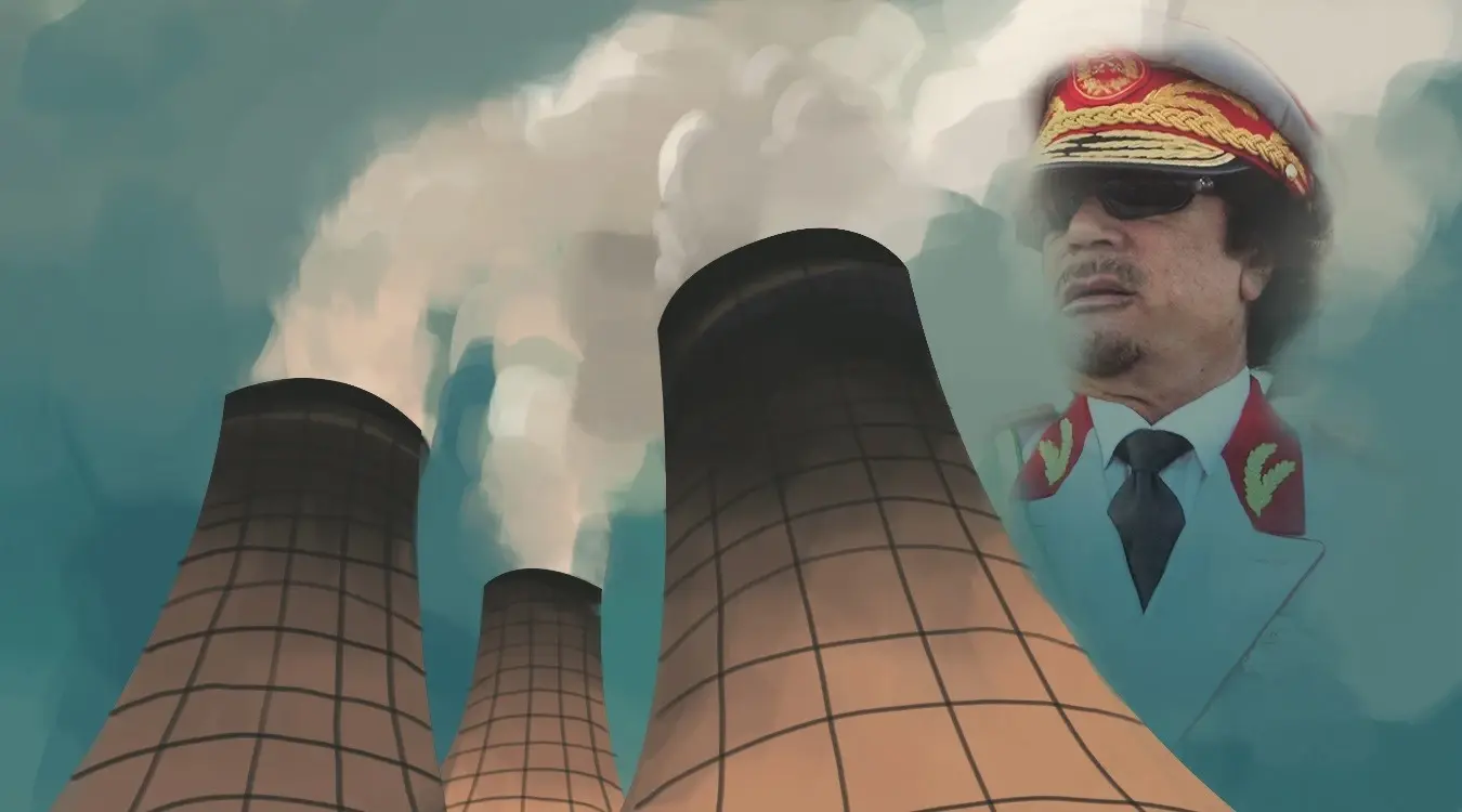 المشروع النووي الليبي .. حلم القذافي الذي لم يكتمل (فيديو): معمر القذافي